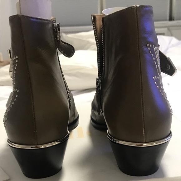 SALE NWT Chloé Susanna studded leather boots - Picture 7 of 8